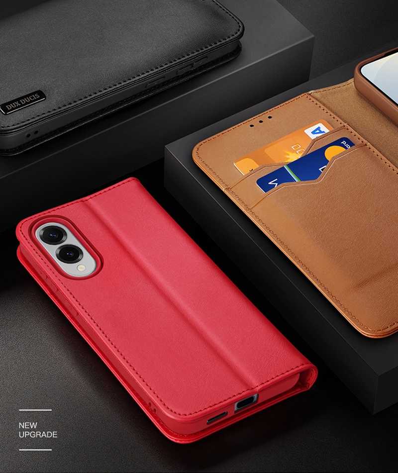 真皮皮套  DUX DUCIS SAMSUNG 三星 Galaxy S25 Edge Hivo 真皮保護套 側翻皮套 保