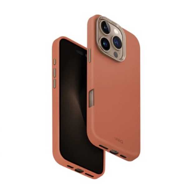 UNIQ 新加坡 Lyden 耐刮皮革磁吸手機殼 for iPhone 16 Pro Max【愛瘋潮】