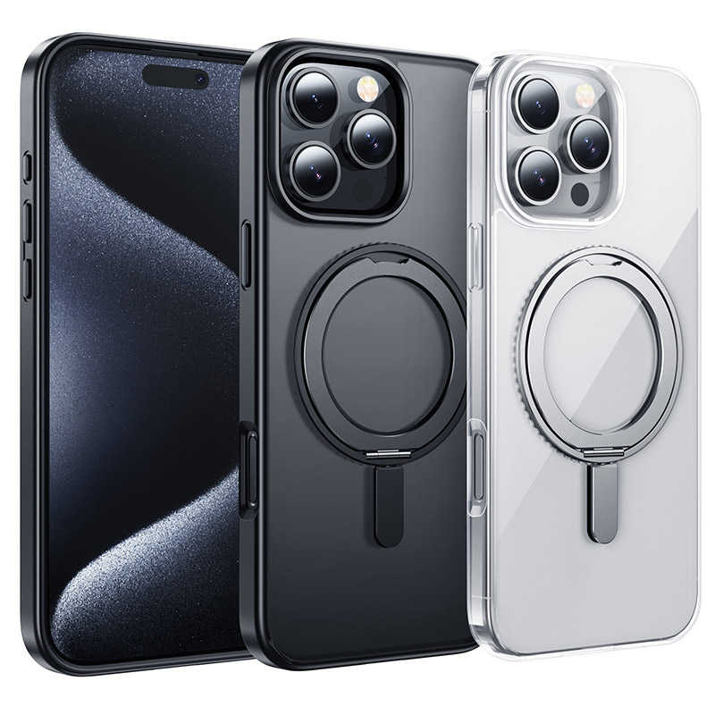 磁吸殼 hoco Apple 蘋果 iPhone 16 Pro AS1 旋轉磁吸支點殼 保護殼 磁吸殼 保護套 手機殼