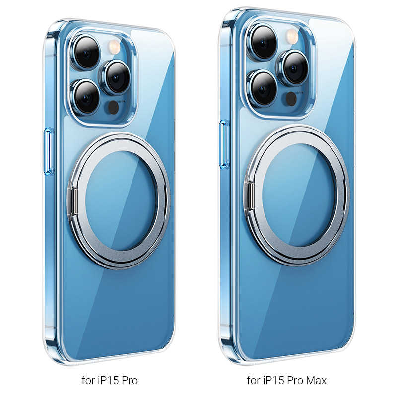 手機殼 磁吸殼 防摔殼 hoco Apple iPhone 15 AS1 旋轉磁吸支點殼【愛瘋潮】