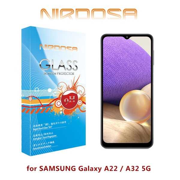 【愛瘋潮】 NIRDOSA SAMSUNG Galaxy A32 / A22 5G 9H 鋼化玻璃 螢幕保護貼 疏水