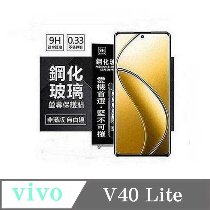 螢幕保護貼 vivo V40 Lite 超強防爆鋼化玻璃保護貼 (非滿版) 螢幕保護貼 強化玻璃【愛瘋潮】