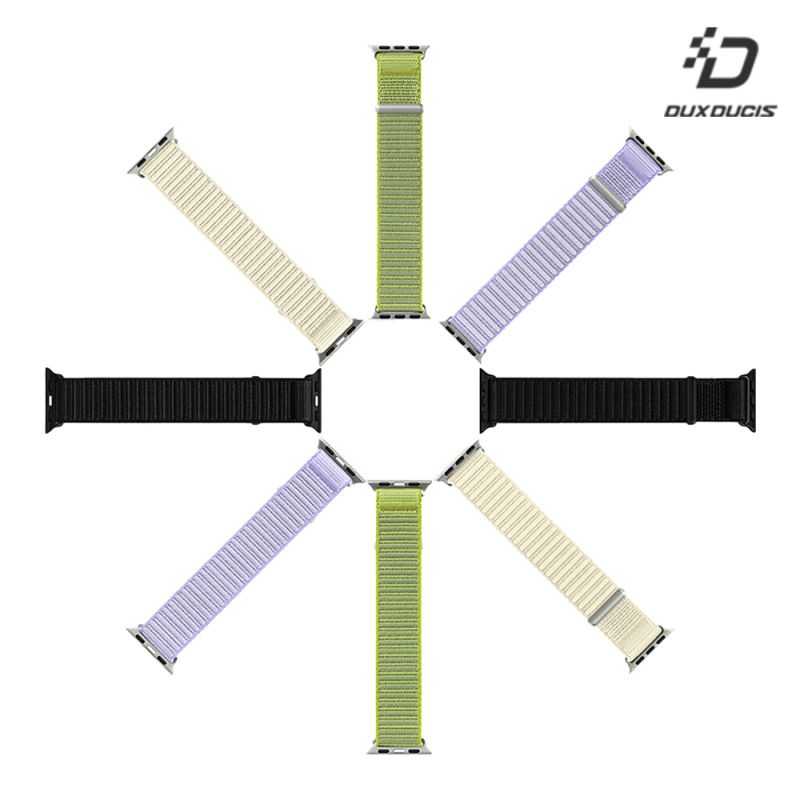 手錶錶帶 DUX DUCIS Apple Watch (38/40/41/42(十代)mm) YE 尼龍編織錶帶 手錶帶