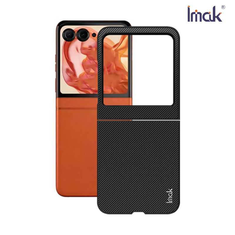 防摔殼 碳纖維紋 Imak Moto razr 50 睿翼保護殼 保護套 手機殼 碳纖維紋 耐磨 防滑 抗指紋【愛瘋潮】