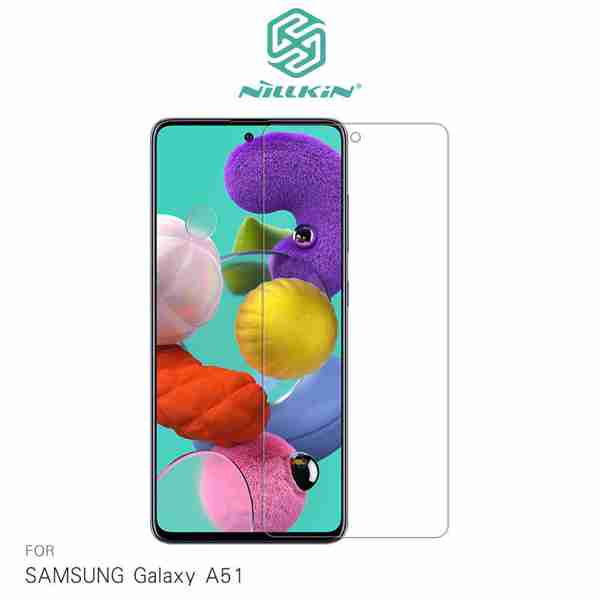 【愛瘋潮】NILLKIN SAMSUNG Galaxy A51 超清防指紋保護貼 - 套裝版 非玻璃