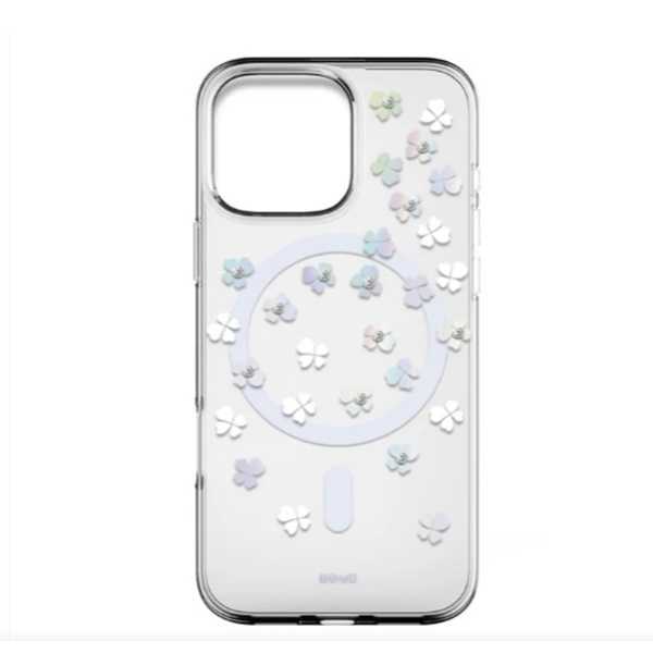 Beiyo 貝優 磁吸防摔手機殼 鑲鑽四葉草 iPhone 16 系列【愛瘋潮】