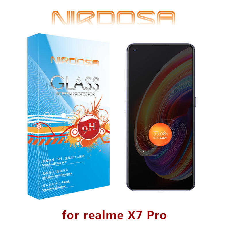 【愛瘋潮】 NIRDOSA OPPO realme X7 Pro   鋼化玻璃 螢幕保護貼 防刮 防爆