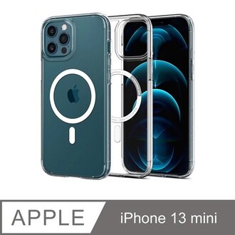 【愛瘋潮】Spigen iPhone 13 mini (5.4吋) Ultra Hybrid Mag 防摔保護殼