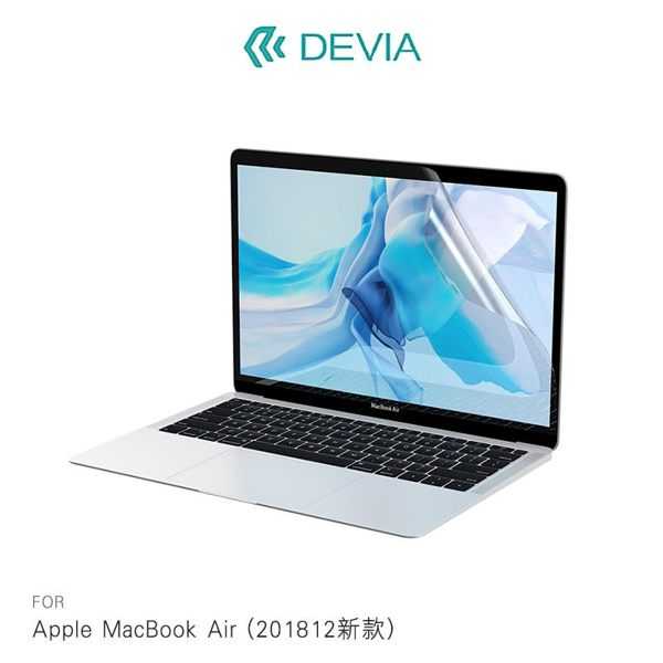 【愛瘋潮】DEVIA Apple MacBook Air (201812新款) 螢幕保護貼