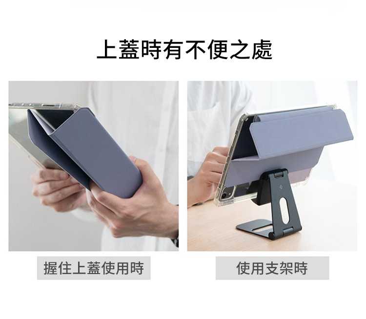 平板保護套 SPG iPad Air 11吋(2024)/10.9吋(2020-2022) Air SkinPro 磁吸