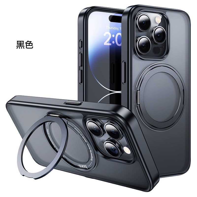 手機殼 磁吸殼 防摔殼 hoco Apple iPhone 15 AS1 旋轉磁吸支點殼【愛瘋潮】