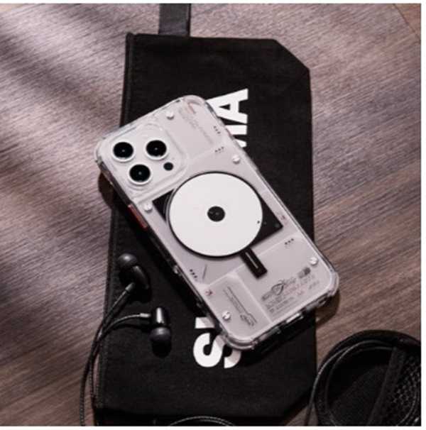 SKINARMA 日本東京 Nova DJ刷盤磁吸手機殼 附掛繩環  for iPhone 16 Pro Max【愛瘋潮