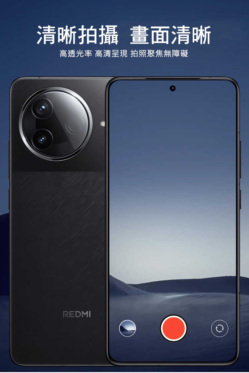 鏡頭貼 Imak 艾美克 POCO F7 Pro 5G 鏡頭玻璃貼(一體式)(曜黑版) 奈米吸附 鏡頭貼 鏡頭保護貼 鏡