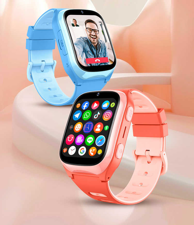 ANJOIN AS01 GPS 兒童智慧手錶(支援 Play 商店) 智能手錶 定位手錶 藍牙手錶 繁體中文 超長待機【