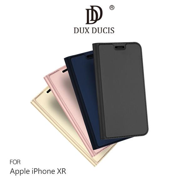 【愛瘋潮】DUX DUCIS Apple iPhone XR SKIN Pro 皮套 可立 側掀皮套