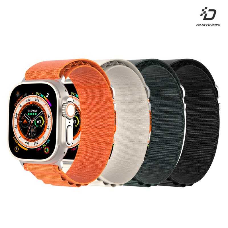 智慧錶帶 DUX DUCIS Apple Watch (42/44/45/49) 高山尼龍錶帶【愛瘋潮】