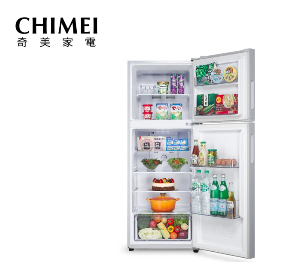 CHIMEI 奇美 218公升變頻雙門冰箱-冰鑽白(UR-A218VB)