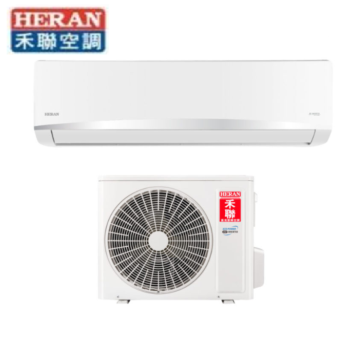 【HERAN禾聯】【HI/HO-AK912】R32變頻壁掛分離式冷氣(冷專型)二級 (標準安裝)