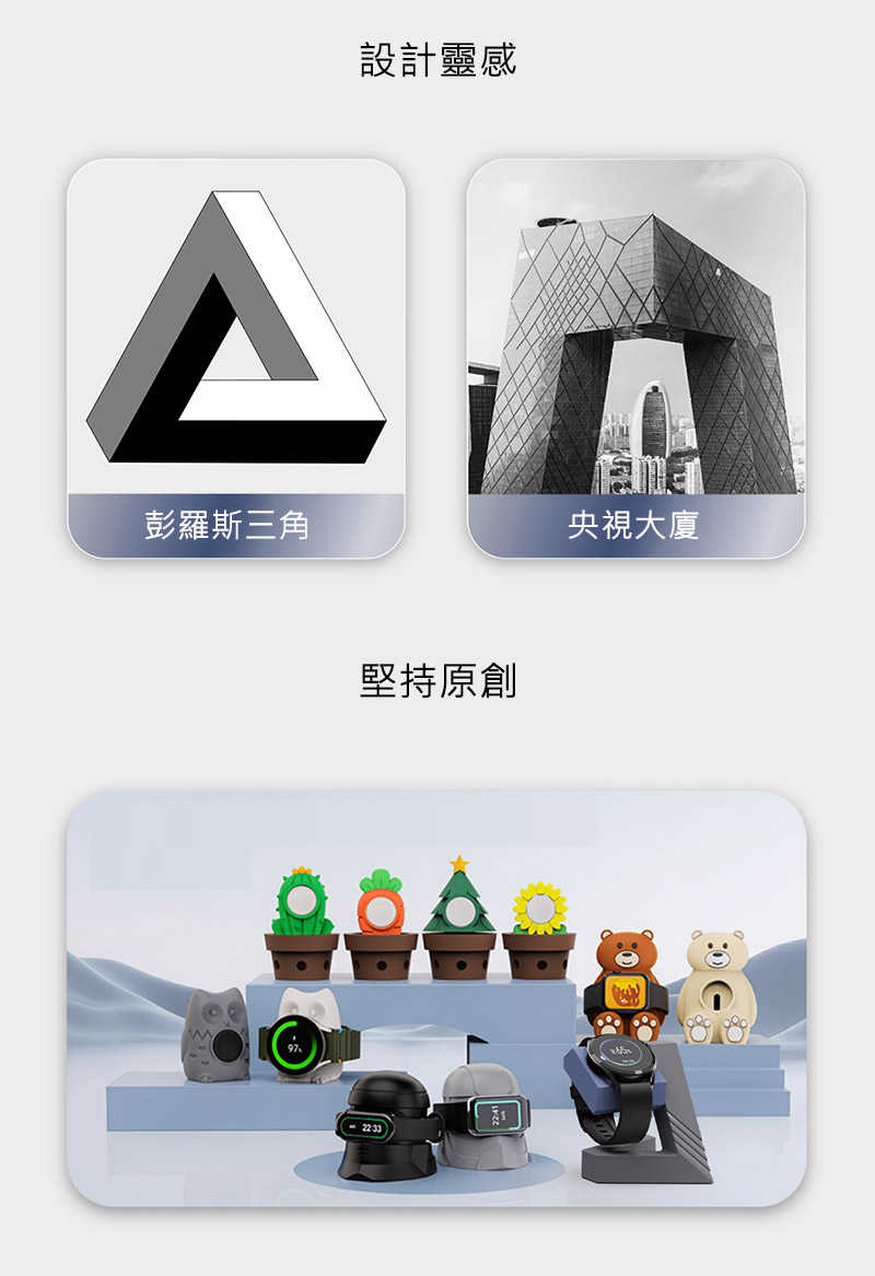 ENERGY FORT 手錶幾何支架(適用華為 Watch Ultimate/Watch Buds/Watch GT5/