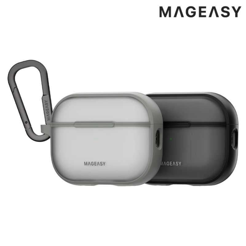 MAGEASY Apple AirPods Pro 2 / AirPods Pro 1 Roam 城市漫遊霧透保護殼