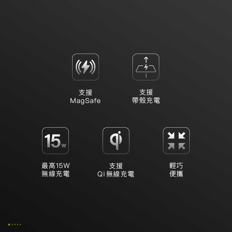 mophie Snap+ 磁吸三合一旅行無線充電器