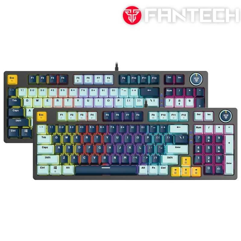 FANTECH MK890 ATOM96 95%可換軸體RGB機械式鍵盤 有線鍵盤 電競鍵盤 注音 倉頡