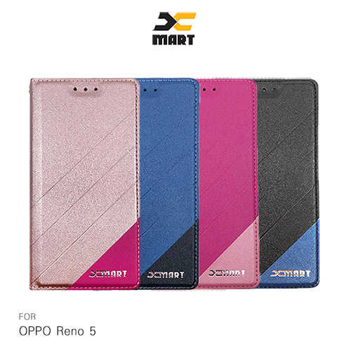 XMART OPPO Reno 5 磨砂皮套