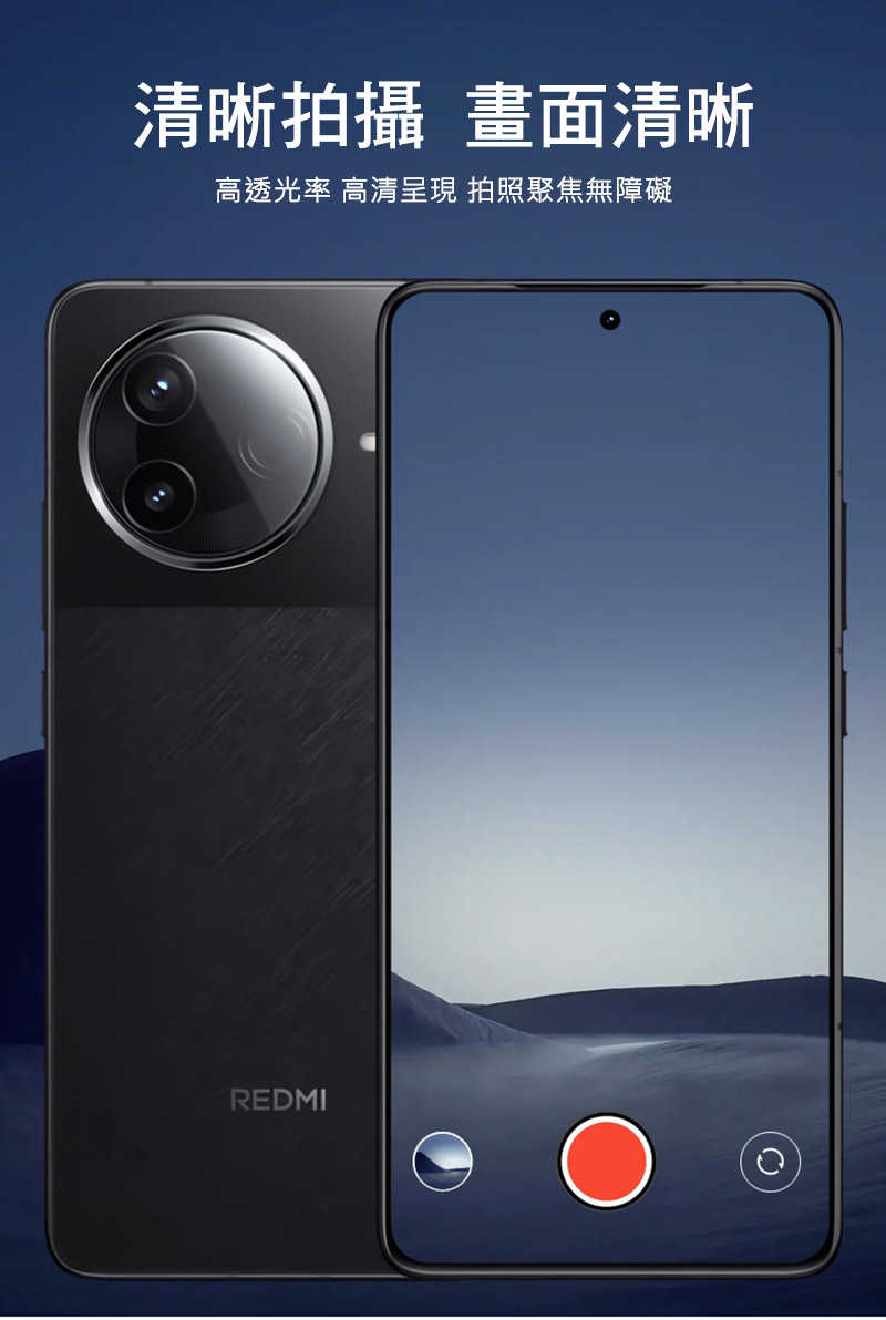 Imak 艾美克 POCO F7 Pro 5G / POCO F7 Ultra 5G 鏡頭玻璃貼(兩片裝) 奈米吸附