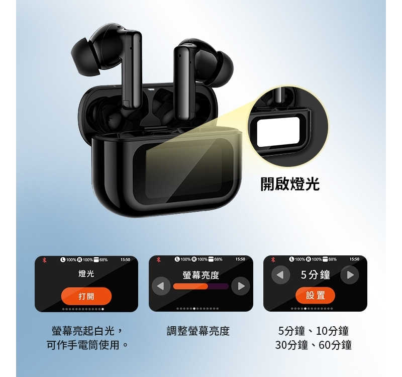 Larmi 樂米 LMA06 觸控螢幕藍牙降噪耳機 藍牙耳機