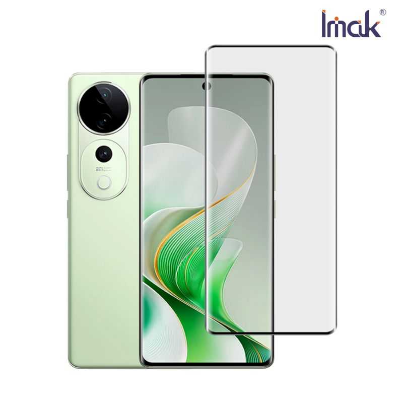 Imak 艾美克 vivo V40 / vivo V40 Pro 3D曲面全膠鋼化玻璃貼 玻璃膜 鋼化膜 手機螢幕貼