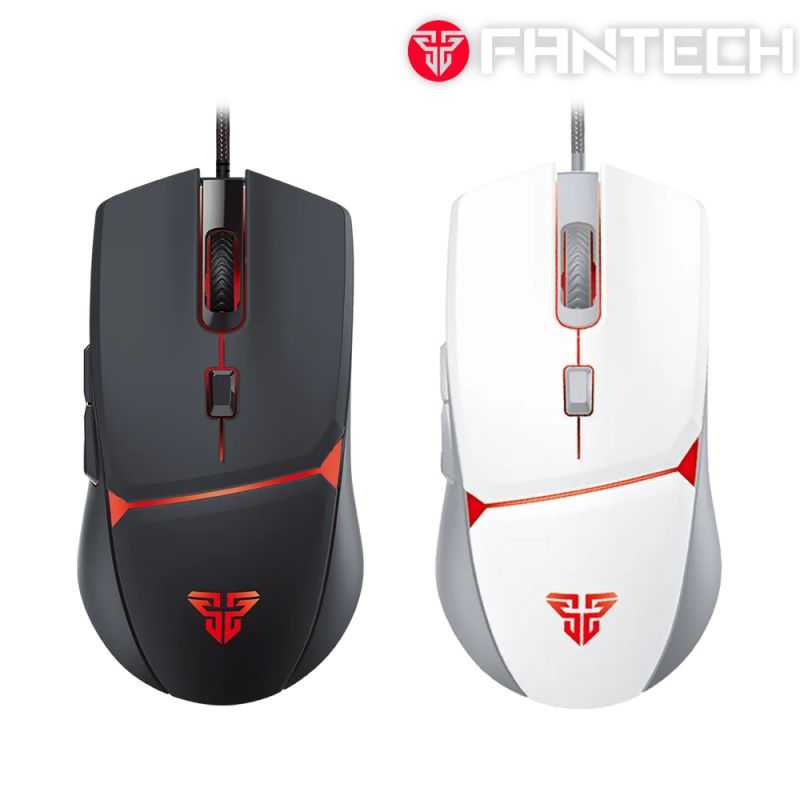 FANTECH VX7 快客遊俠防滑手輕量型電競滑鼠 炫彩燈效 可自定義按鍵
