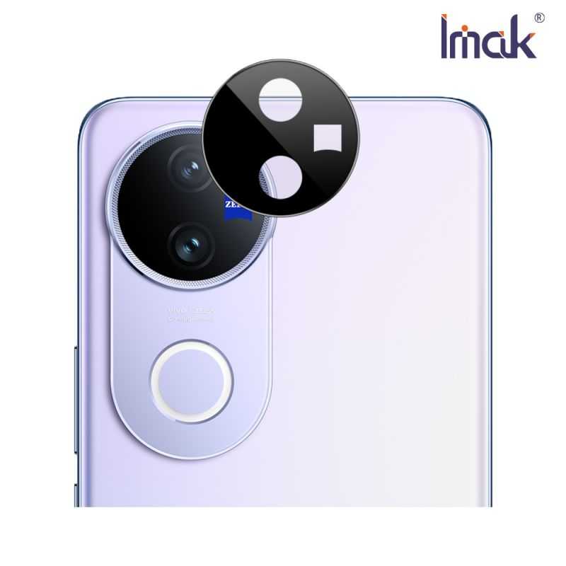 Imak 艾美克 vivo V50 5G 鏡頭玻璃貼(一體式)(曜黑版) 奈米吸附 鏡頭貼 鏡頭保護貼 鏡頭膜