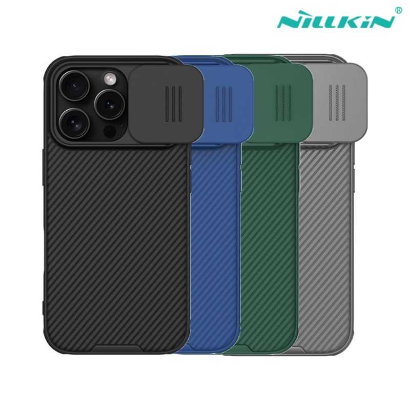 NILLKIN Apple 蘋果 iPhone 16 Pro 黑鏡 Pro 保護殼 保護套 手機殼 雙料殼 鏡頭保護