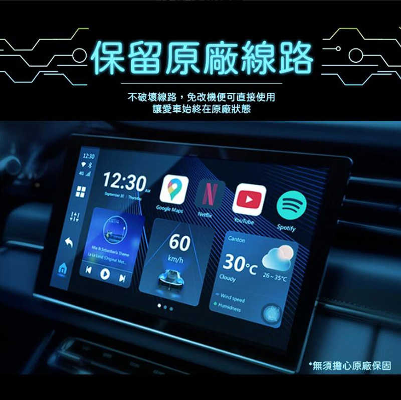 Ottocast P3 2024年新款 Aibox 車機(CarPlay/Andriod Auto) 全配 HDMI輸出