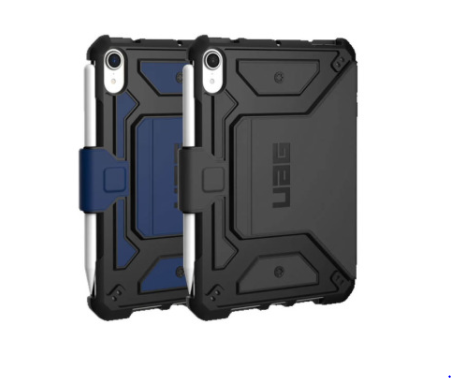 UAG iPad mini 8.3吋(2021) 都會款耐衝擊保護殻 (黑/藍)