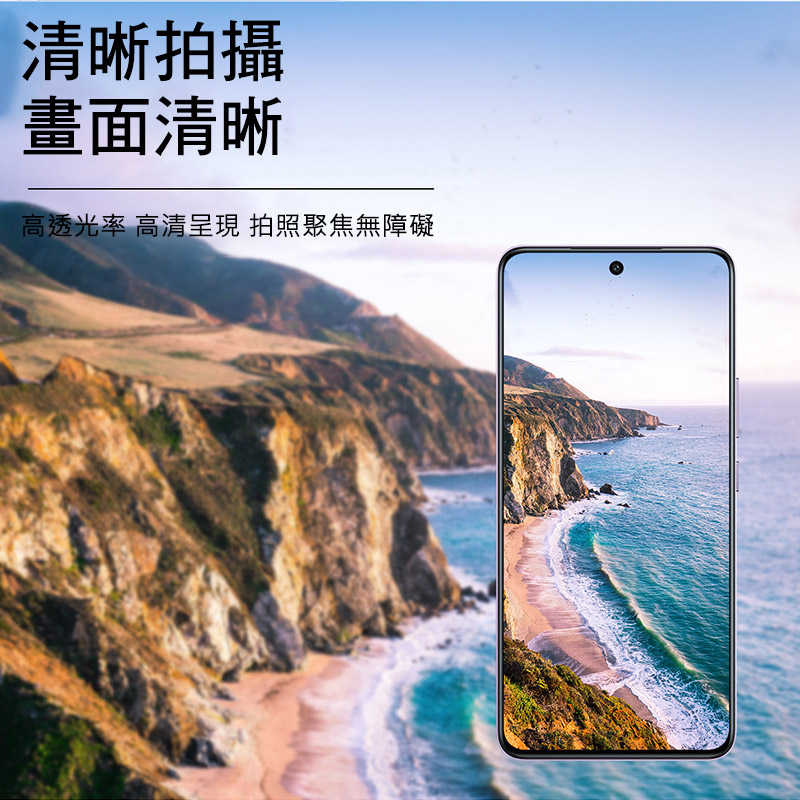 Imak 艾美克 vivo V50 Lite 5G 鏡頭玻璃貼(一體式)(曜黑版)(一套裝) 奈米吸附 鏡頭貼 鏡頭保護