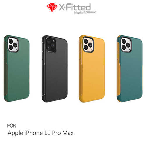 X-Fitted Apple iPhone 11 Pro Max Dual 撞色保護殼