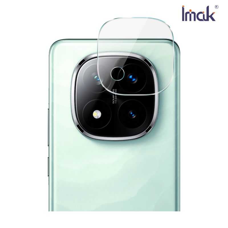 Imak 艾美克 Redmi 紅米 Note 14 Pro+ 5G 鏡頭玻璃貼(兩片裝) 奈米吸附 鏡頭貼 鏡頭保護貼