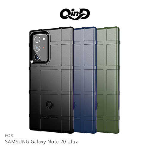 QinD SAMSUNG Galaxy Note 20 Ultra 戰術護盾保護套