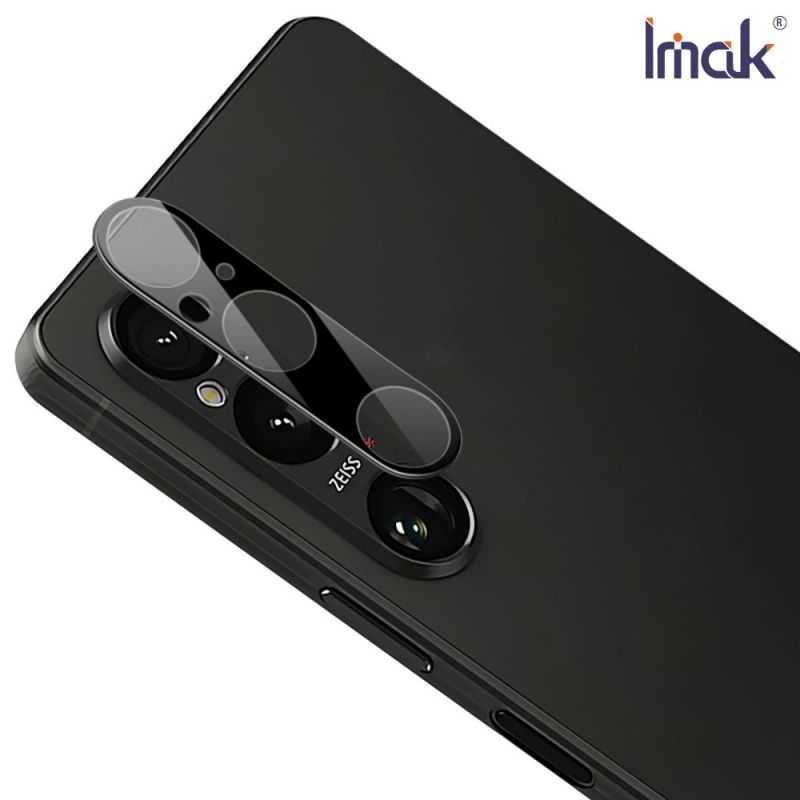 Imak 艾美克 SONY Xperia 1 VI 鏡頭玻璃貼(一體式)(曜黑版) 奈米吸附 鏡頭貼 鏡頭保護貼 鏡頭膜