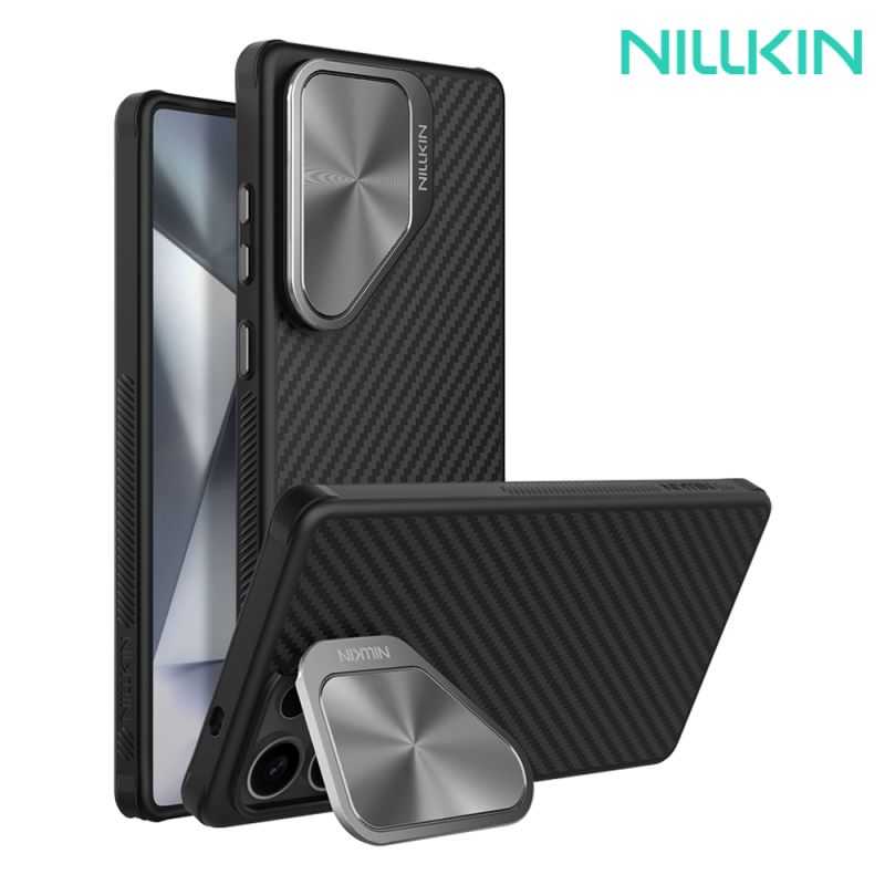 NILLKIN SAMSUNG 三星 Galaxy S25 Ultra S25U 纖極碳纖維紋磁吸殼(覆蓋版) 保護殼