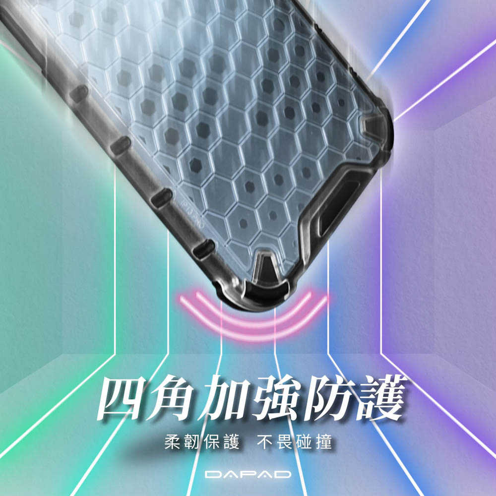 DAPAD 盾牌特務抗震防摔保護殼 快速散熱 for OPPO A57/A74/A77/A78/A98/RENO 系列