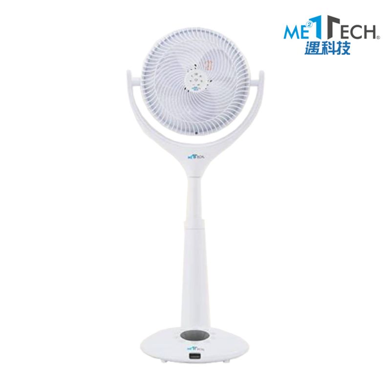 Meetech《雙風球》360° + 360° 雙面淨化循環扇 獨家專利雙面出風，高效循環四季好空氣