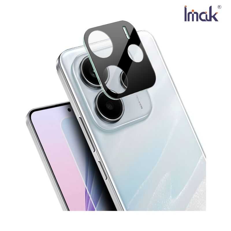 Imak 艾美克 Redmi 紅米 Note 14 5G 鏡頭玻璃貼(一體式)(曜黑版) 奈米吸附 鏡頭貼 鏡頭保護貼