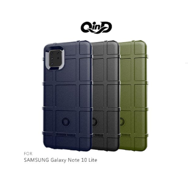 QinD SAMSUNG Galaxy Note 10 Lite 戰術護盾保護套