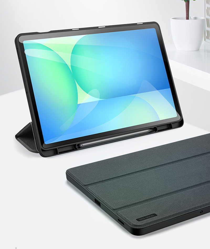 DUX DUCIS SAMSUNG 三星 Galaxy Tab S10 FE+ DOMO 筆槽防摔皮套 平板皮套 保護殼