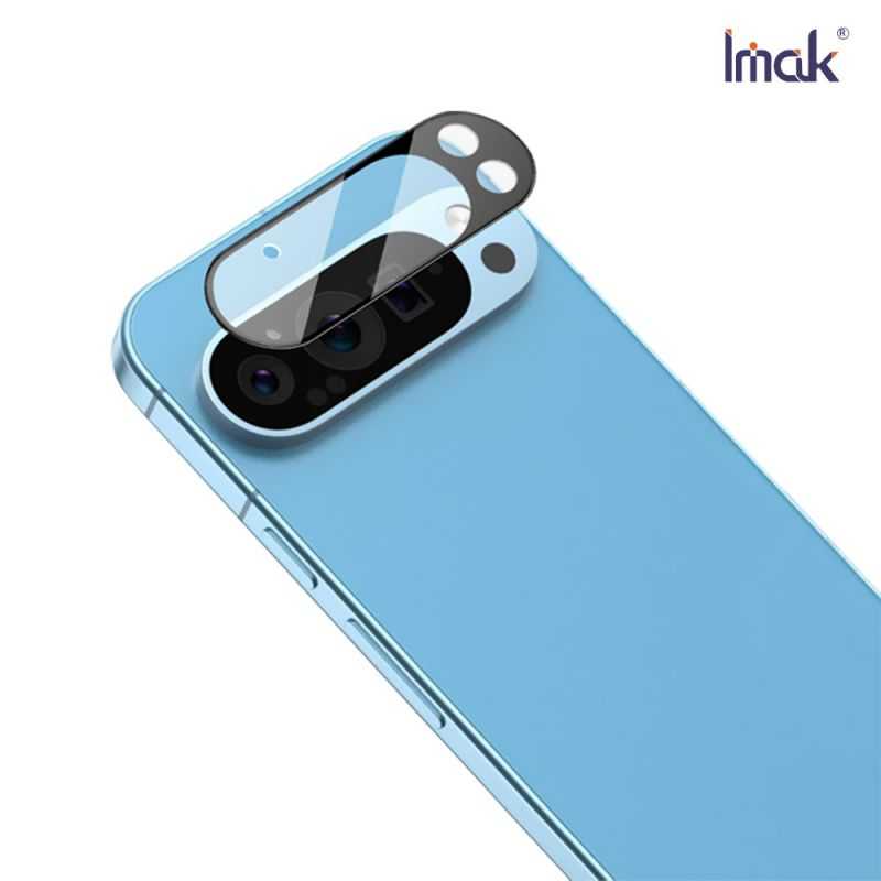 Imak 艾美克 Google Pixel 9 Pro XL 鏡頭玻璃貼(一體式)(曜黑版) 奈米吸附 鏡頭貼 鏡頭保護