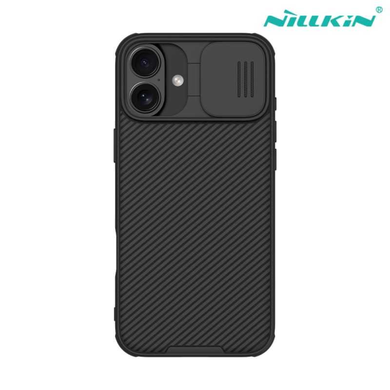 NILLKIN Apple 蘋果 iPhone 16 Plus 黑鏡 Pro 磁吸保護殼 保護套 手機殼 磁吸殼 雙料殼