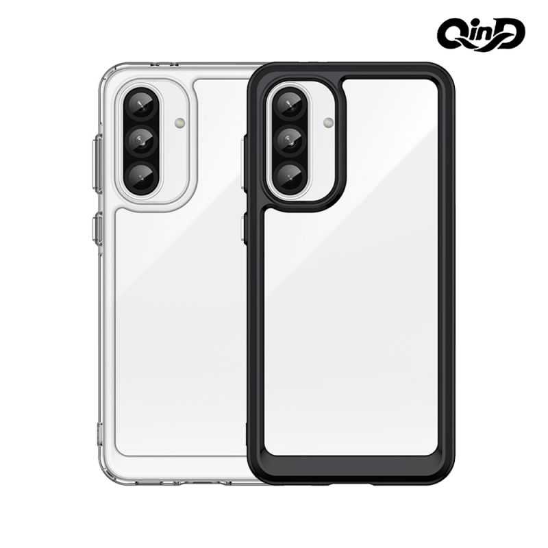 QinD SAMSUNG 三星 Galaxy A36 5G 雙料太空殼 手機殼 保護套 雙料殼 軟邊 硬背板 不發黃