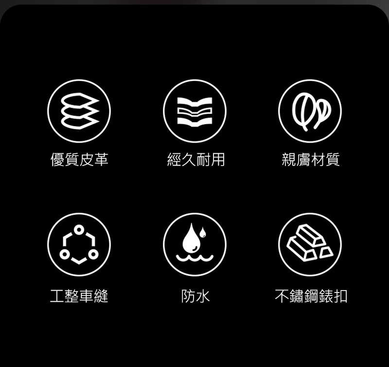 DUX DUCIS Apple Watch (38/40/41mm) YS 真皮錶帶